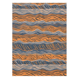 Tiger Stripes Skin Inspired Design Tablecloth