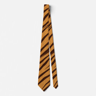 Tiger Stripes Skin Pattern Personalise Tie
