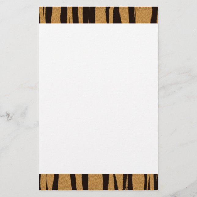Tiger Stripes Stationery (Front)