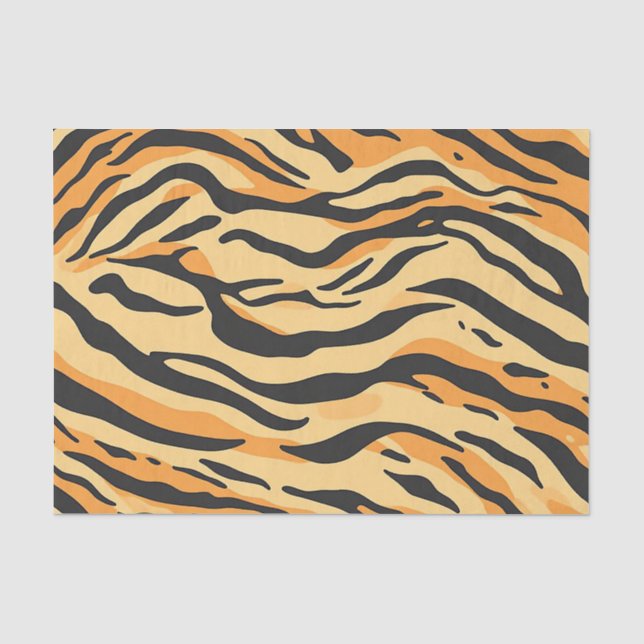 Tiger Stripes Tissue Paper (Front)