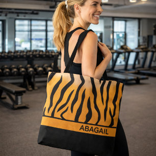 Tiger Stripes Tote Bag