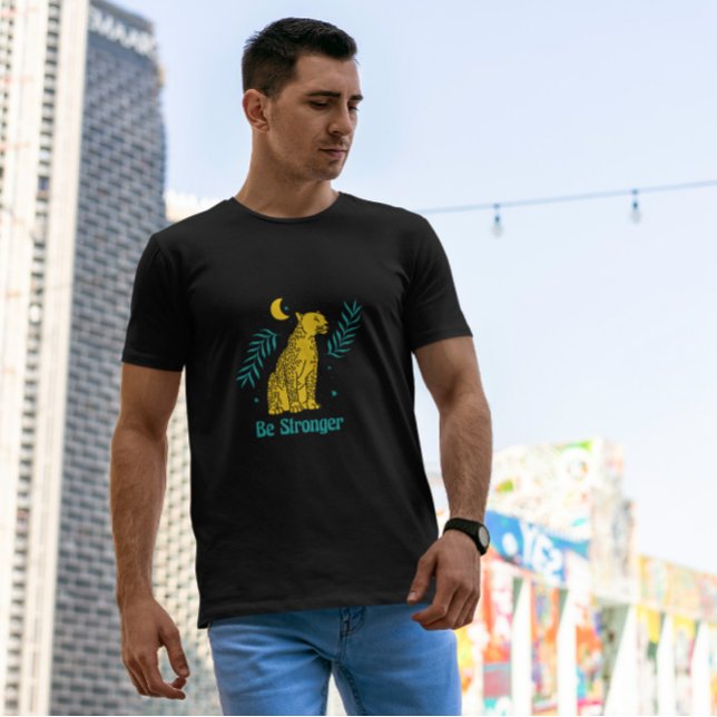 Tiger Stronger Quote T-Shirt (Creator Uploaded)