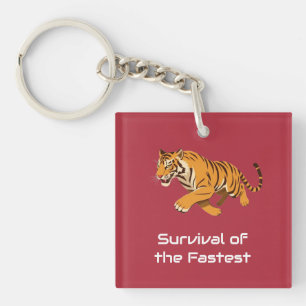 Tiger – Survival of the Fastest Key Ring