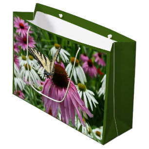 Tiger Swallowtail Butterfly Coneflower Gift Bag