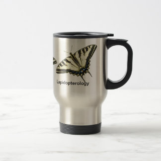 Tiger swallowtail butterfly Lepidopterology Travel Mug