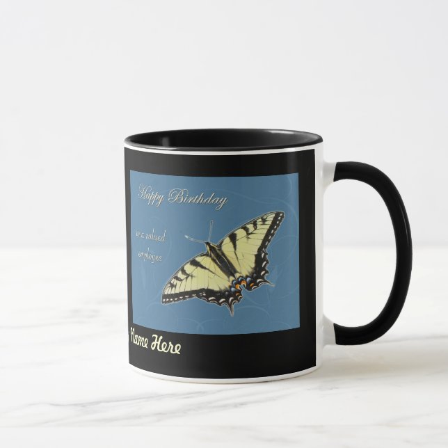 Tiger Swallowtail Butterfly Mug (Right)