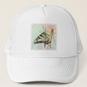Tiger Swallowtail Butterfly on Turk's Cap Lily