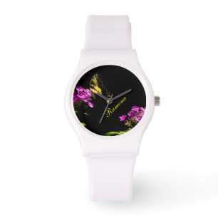 Tiger Swallowtail Butterfly on Wild Phlox Watch