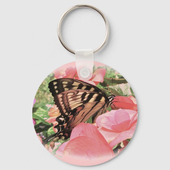 Tiger Swallowtail Keychain (Front)
