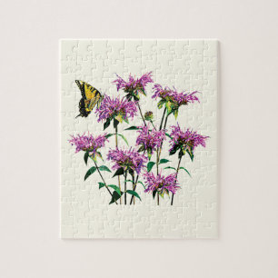 Tiger Swallowtail on Bee Balm Jigsaw Puzzle