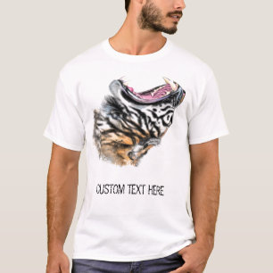 Tiger T-Shirt Drawing - Your Text