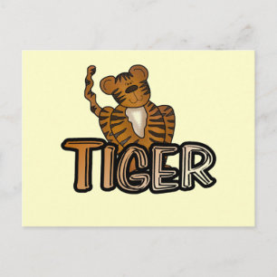 Tiger T-shirts and Gifts Postcard