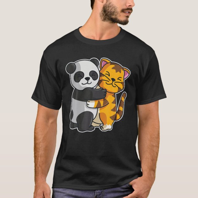 Tiger Tabby Cat T-Shirt (Front)