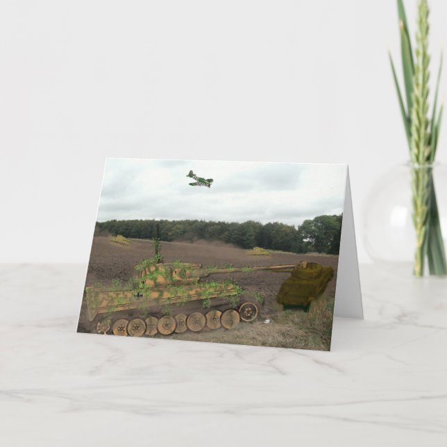 Tiger Tanks Card (Front)