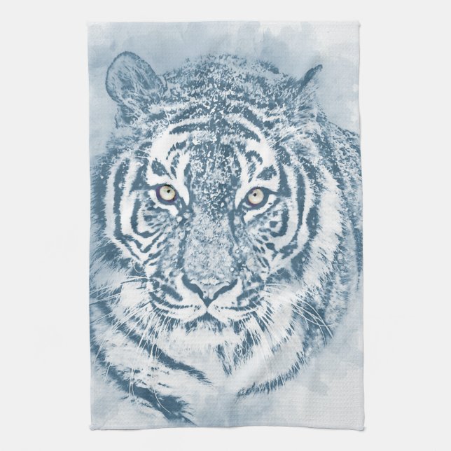 tiger tea towel (Vertical)