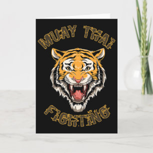 Tiger Thai Boxing And Kickboxing Card