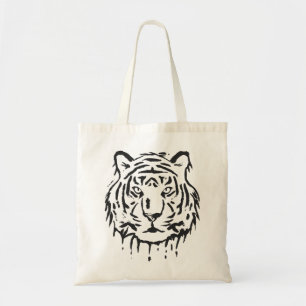 Tiger The Animal Icon Predator Cat Zoo Dangerous Tote Bag