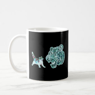 Tiger the king of the jungle and animals coffee mug