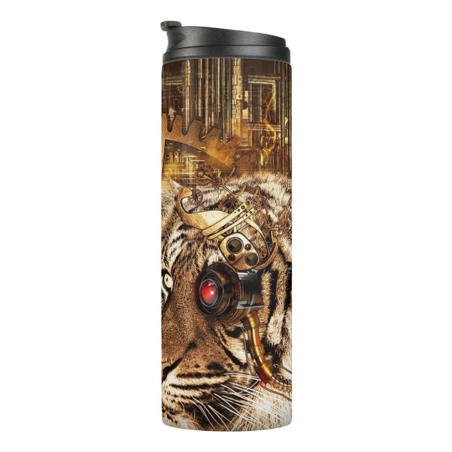 Tiger Thermal Tumbler (Rotated Right)