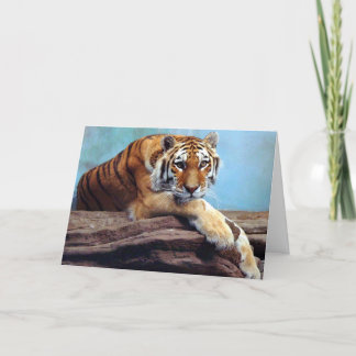 Tiger "Thinking of You" Card