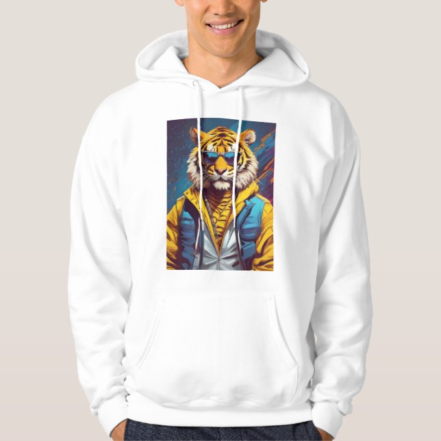  "Tiger Threads: Shades Edition" Hoodie (Front)