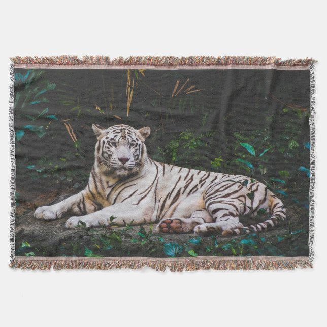 Tiger Throw Blanket (Front)