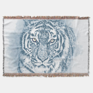tiger throw blanket