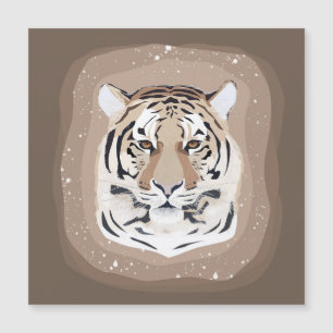 Tiger, tiger face, symbol of 2022