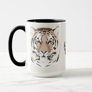 Tiger, tiger face, symbol of 2022 mug