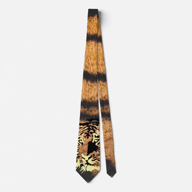 Tiger Tiger Tiger (fur) Tie (Front)