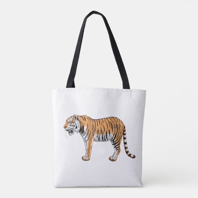 Tiger Tote Bag (Back)