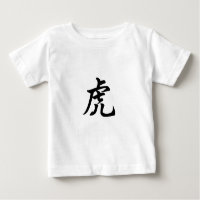 Tiger Traditional Chinese Character Zodiac Sign