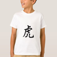 Tiger Traditional Chinese Character Zodiac Sign