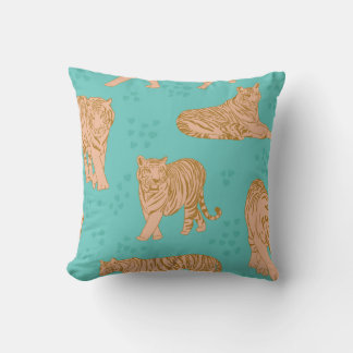 Tiger Trails  Cushion