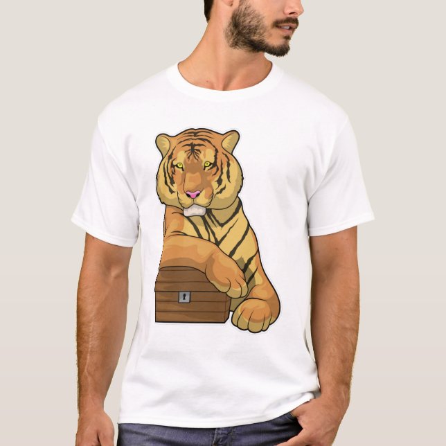 Tiger Treasure chest T-Shirt (Front)