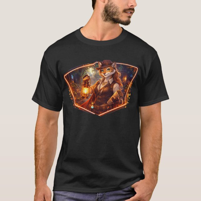 Tiger Treasure Hunter T-Shirt (Front)