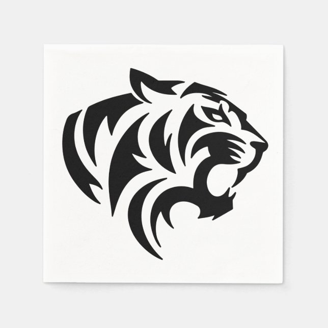 Tiger Tribal Napkin (Front)