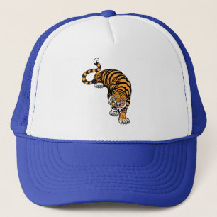 tiger trucker hat
