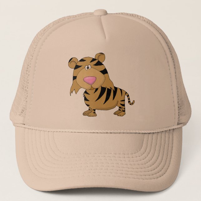 tiger trucker hat (Front)
