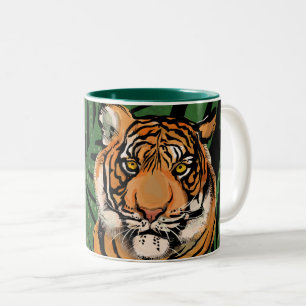 Tiger  Two-Tone coffee mug