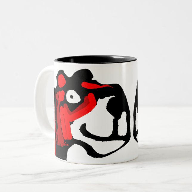 Tiger Two-Tone Coffee Mug (Front Left)