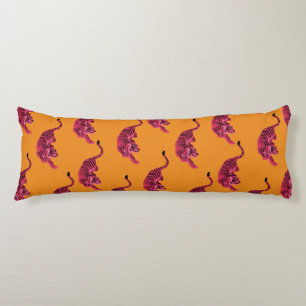 Tiger - Vibrant Pink Body Cushion