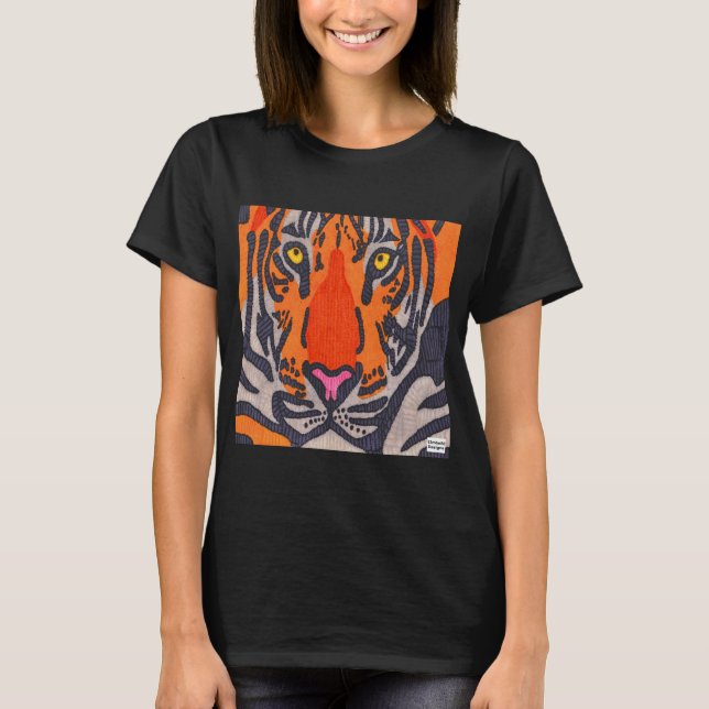 Tiger (vivid) - Women's Basic T-Shirt (Front)