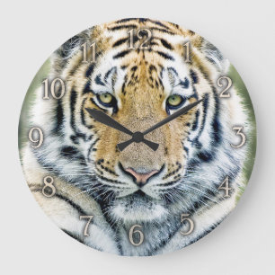 Tiger wall clock