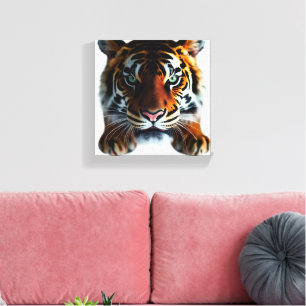 Tiger Watching Canvas Print