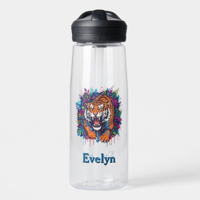 Tiger Water Bottle (Front)