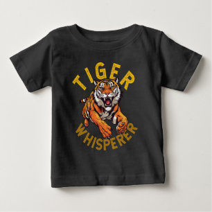 Tiger whisperer, wild animal baby T-Shirt