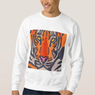 Tiger (white) - Men's Sweatshirt