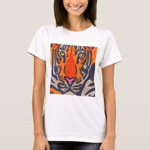 Tiger (white) - Women's Basic T-Shirt