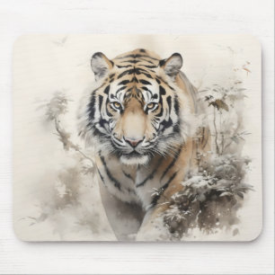 Tiger Wild Animal Mouse Mat